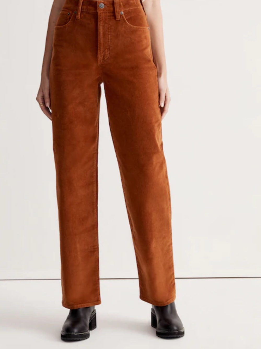 Madewell Corduroy Wide Leg Pants